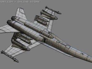 f18 airplane 3D Model