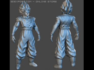 goku dbz 3D Model