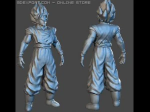 goku dbz 3D Model