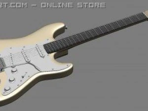 electric guitar 3D Model