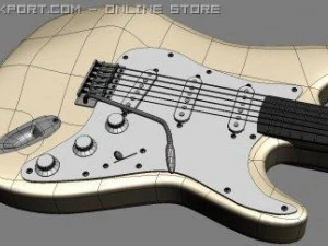 electric guitar 3D Model