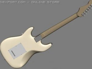 electric guitar 3D Model