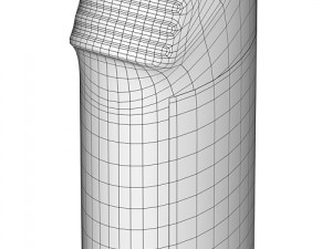 cleaning bottle 750ml 3D Model