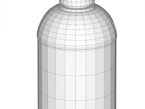 cleaning bottle 500ml 3D 模型
