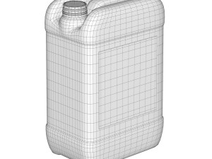 jerrycan - 5000ml 5 liters Modelo 3D