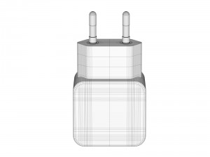 ac charger usb 02 3D Model