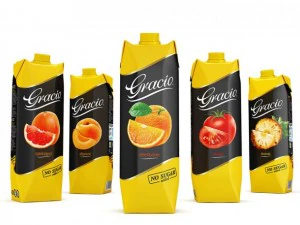 коробка призма асептична 1000мл 3D Модель