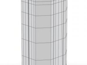 carton prisma aseptic 1000ml 3D Model