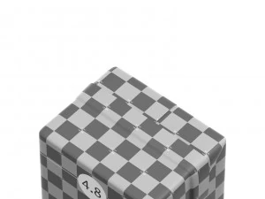 carton pack aseptic 3D Model