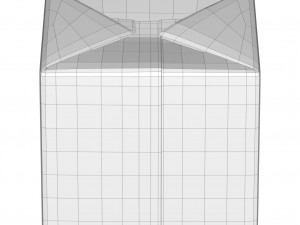 carton pack aseptic 3D 모델