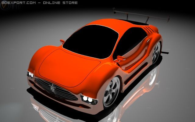 z1car 3D 模型 .c4d .max .obj .3ds .fbx .stl .blend 