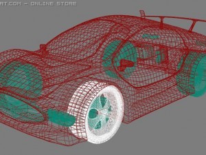 z1car 3D 模型