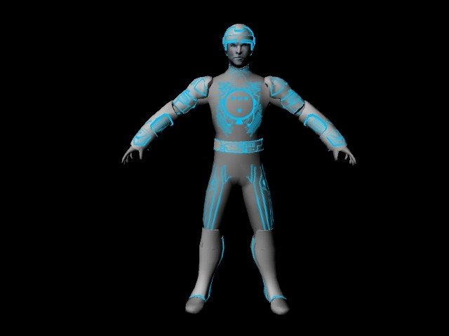 tron classic 3D Модель .c4d .max .obj .3ds .fbx .stl .blend 