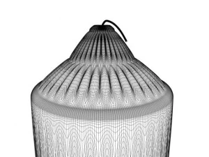 table lamp and candles set of 3 3D Model