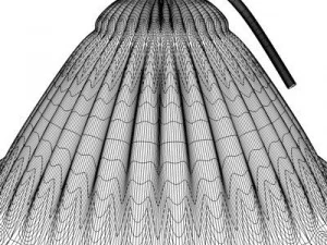 table lamp and candles set of 3 3D Model