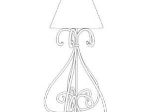 table lamp Modèle 3D