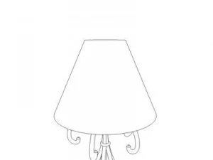 table lamp 3D Model