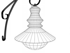 wall street lamp Modèle 3D