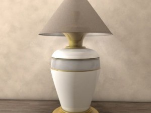 living room table lamp 3D-Modell