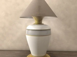 living room table lamp 3D Model