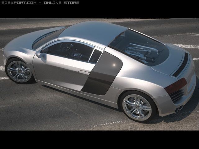 audir8fullby isashademani 3D मॉडल .c4d .max .obj .3ds .fbx .stl .blend 