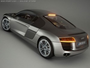 audir8fullby isashademani 3D मॉडल