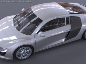 audir8fullby isashademani 3D मॉडल