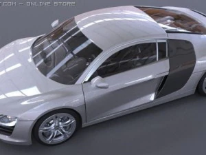 audir8fullby isashademani 3D Model