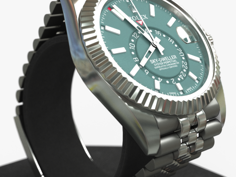 Sky-Dweller Jubilee GreenDial Modèle 3D