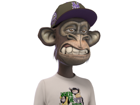 Bored Ape 3D Model