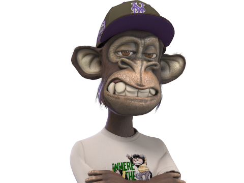 Bored Ape 3D Model