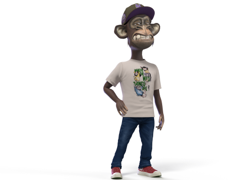 Bored Ape 3D Model