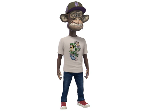 Bored Ape 3D Model