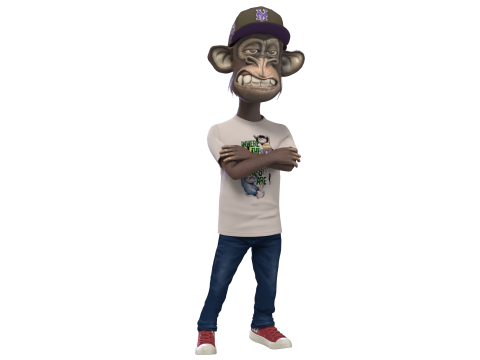 Bored Ape 3D Model