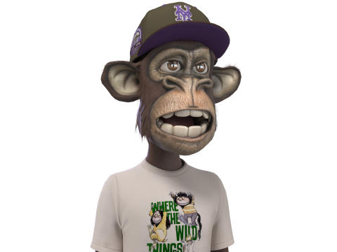 Bored Ape 3D Model