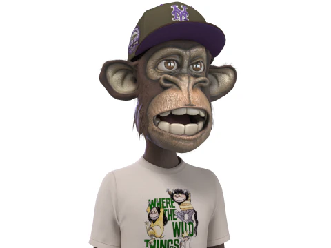 Bored Ape 3D Model
