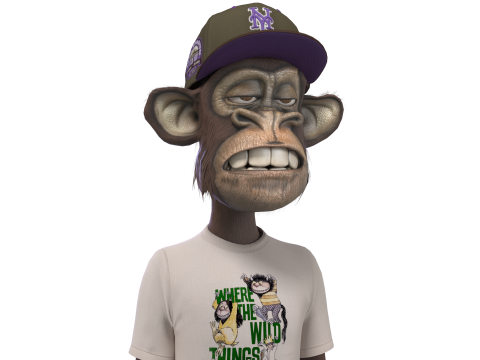 Bored Ape 3D Model