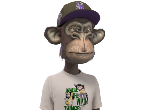 Bored Ape 3D Model