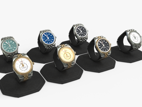 Sky-DwellerJubilee Modèle 3D