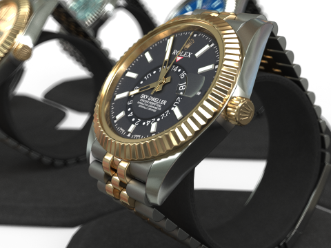 Sky-DwellerJubilee Model 3D