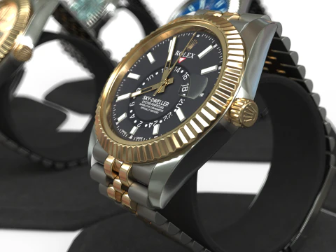 Sky-DwellerJubilee 3D Model