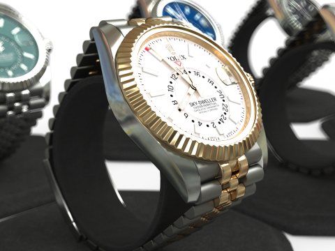 Sky-DwellerJubilee Model 3D