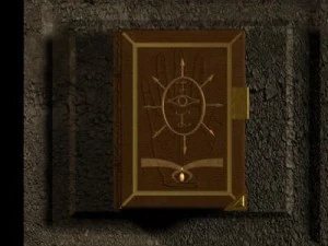 księga zaklęć Model 3D