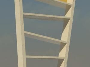 italic shelf 3D 模型