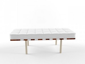 barcelona bench 3D Model