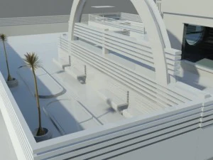 residential building complex 3D Model