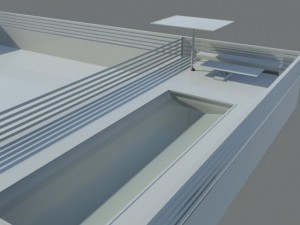 residential building complex 3D 모델