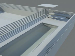 residential building complex 3D Model