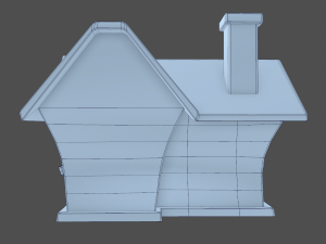 cartoon house 3D Model