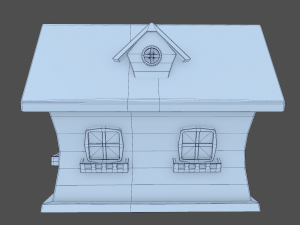 cartoon house 3D Model
